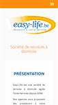 Mobile Screenshot of easy-life.be